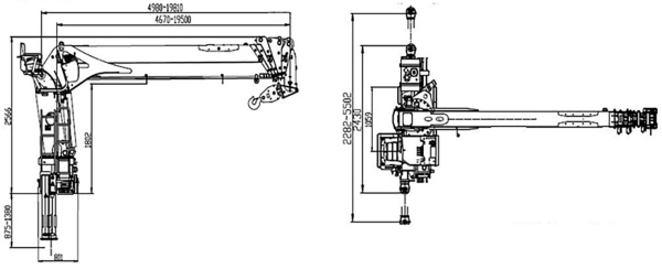 КМУ XCMG SQS 200 RU-6